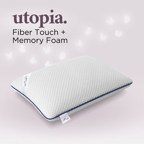 Travesseiro Eleva Utopia Fibra + Memory