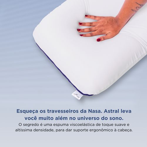 Travesseiro Eleva Astral Memory Foam